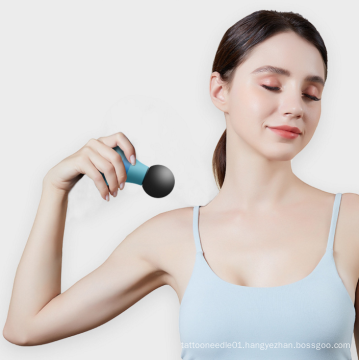 Portable 6-speed mini massage gun human muscle massager